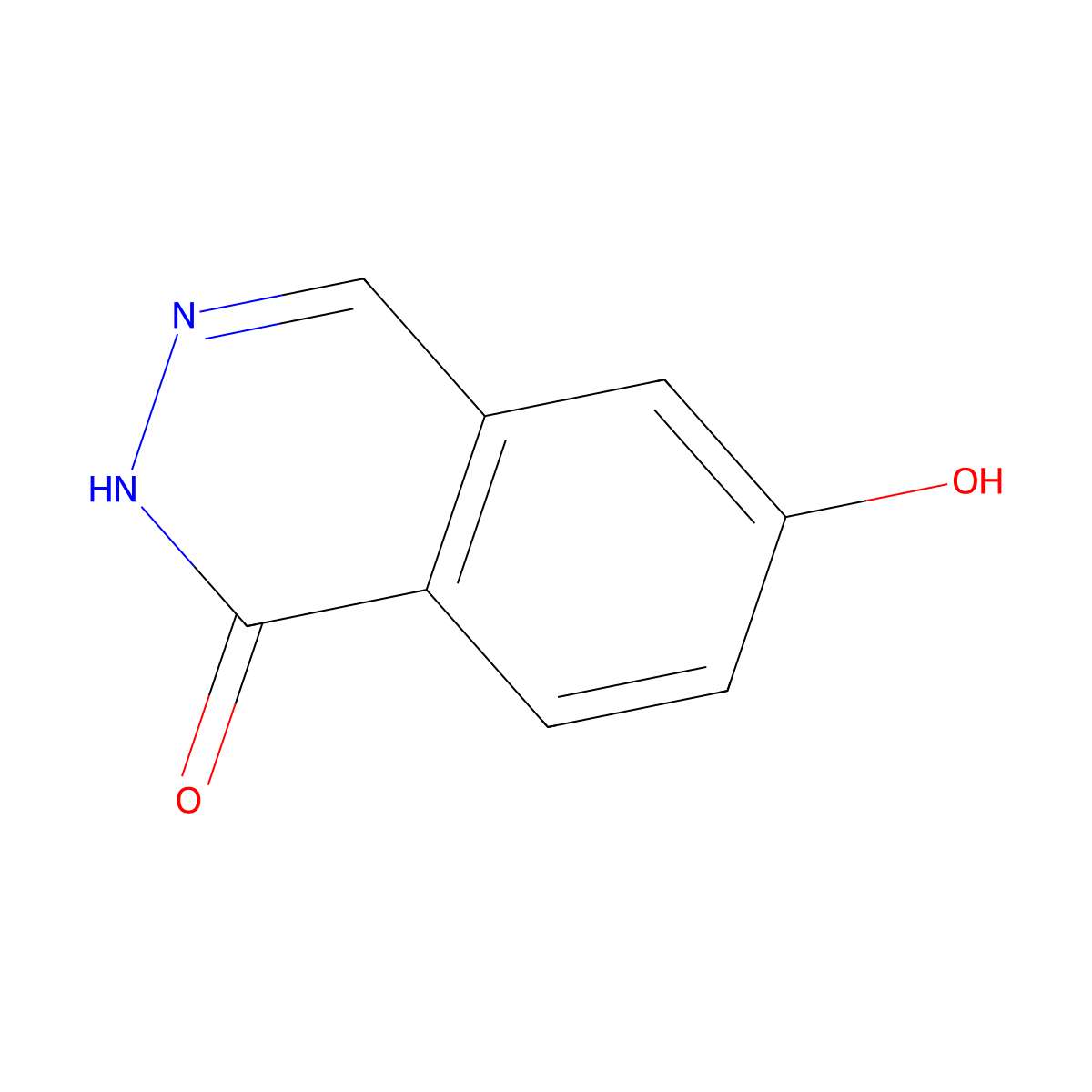 6-Hydroxyphthalazin-1(2H)-one molecular structure, CAS 2060060-69-5