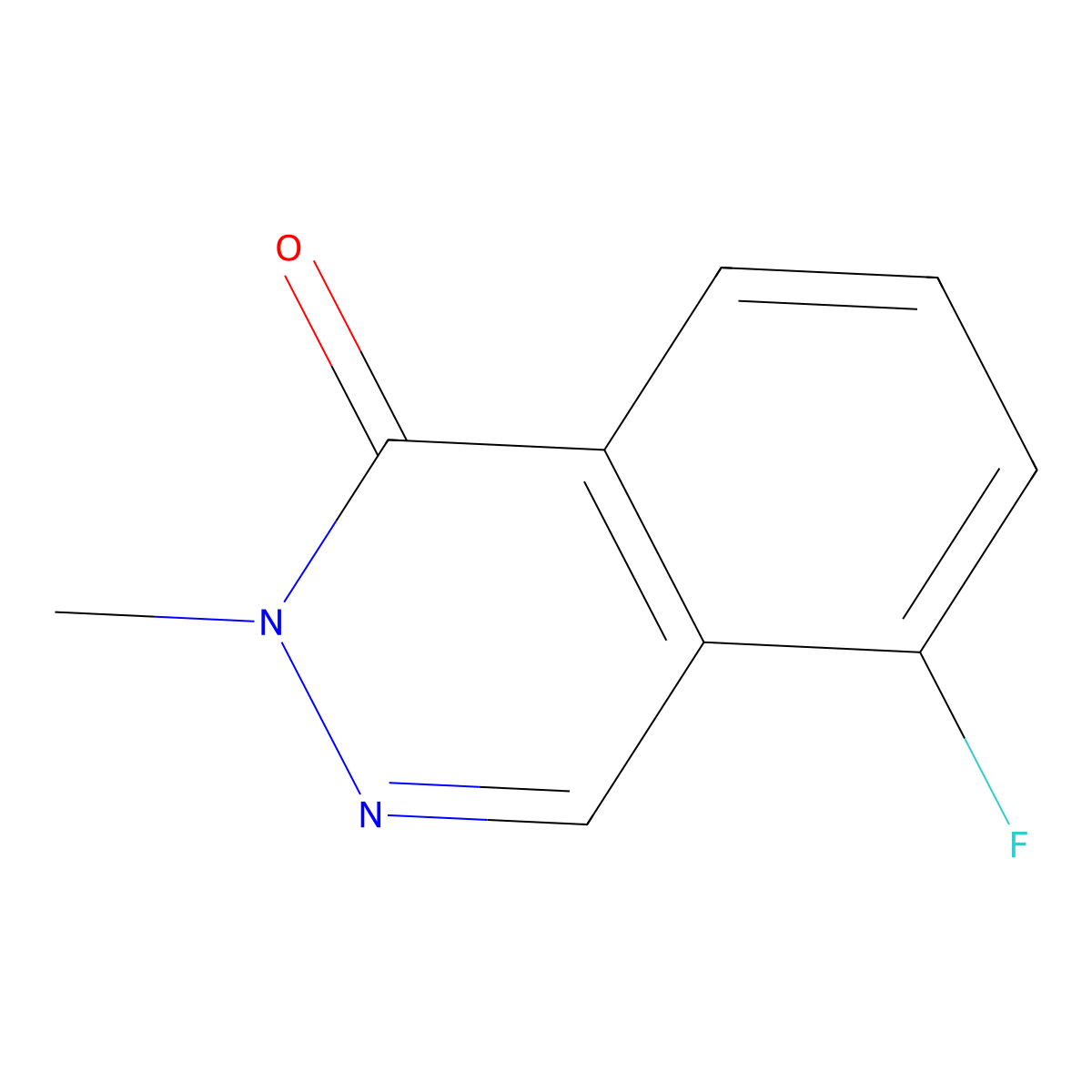 5-Fluoro-2-methyl-1,2-dihydrophthalazin-1-one molecular structure, CAS 2060060-71-9