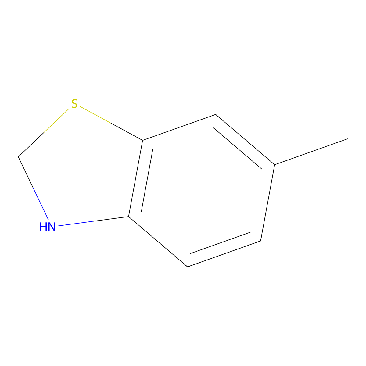 6-Methyl-2,3-dihydro-1,3-benzothiazole molecular structure, CAS 2060061-26-7