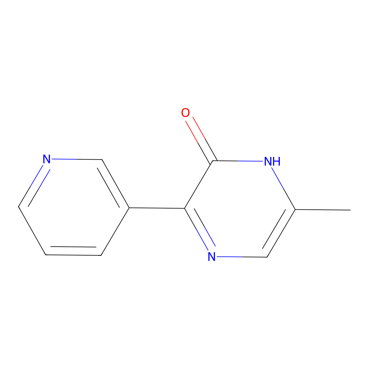 6-Methyl-3-(pyridin-3-yl)-1,2-dihydropyrazin-2-one molecular structure, CAS 2060062-54-4