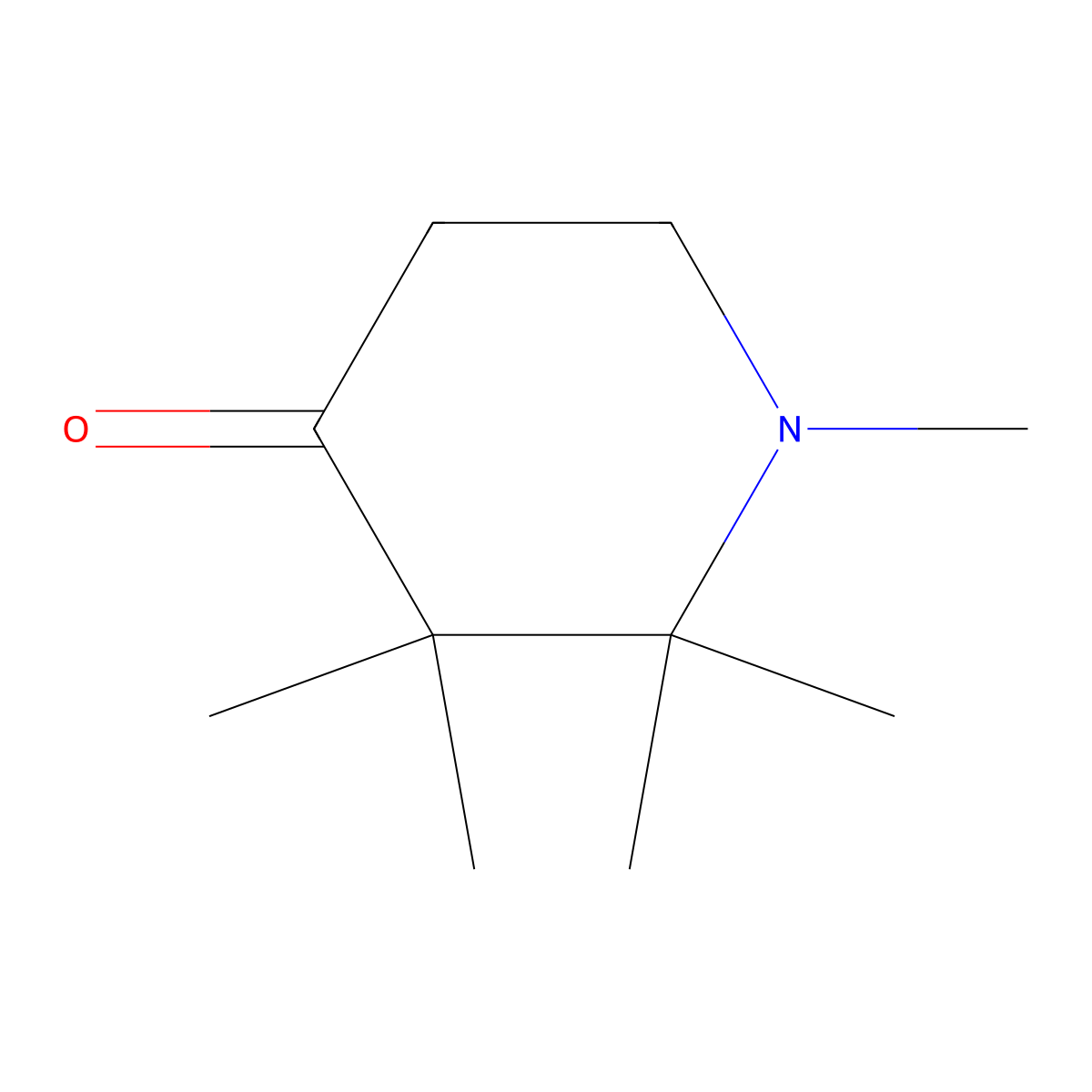 1,2,2,3,3-Pentamethylpiperidin-4-one molecular structure, CAS 2060062-58-8