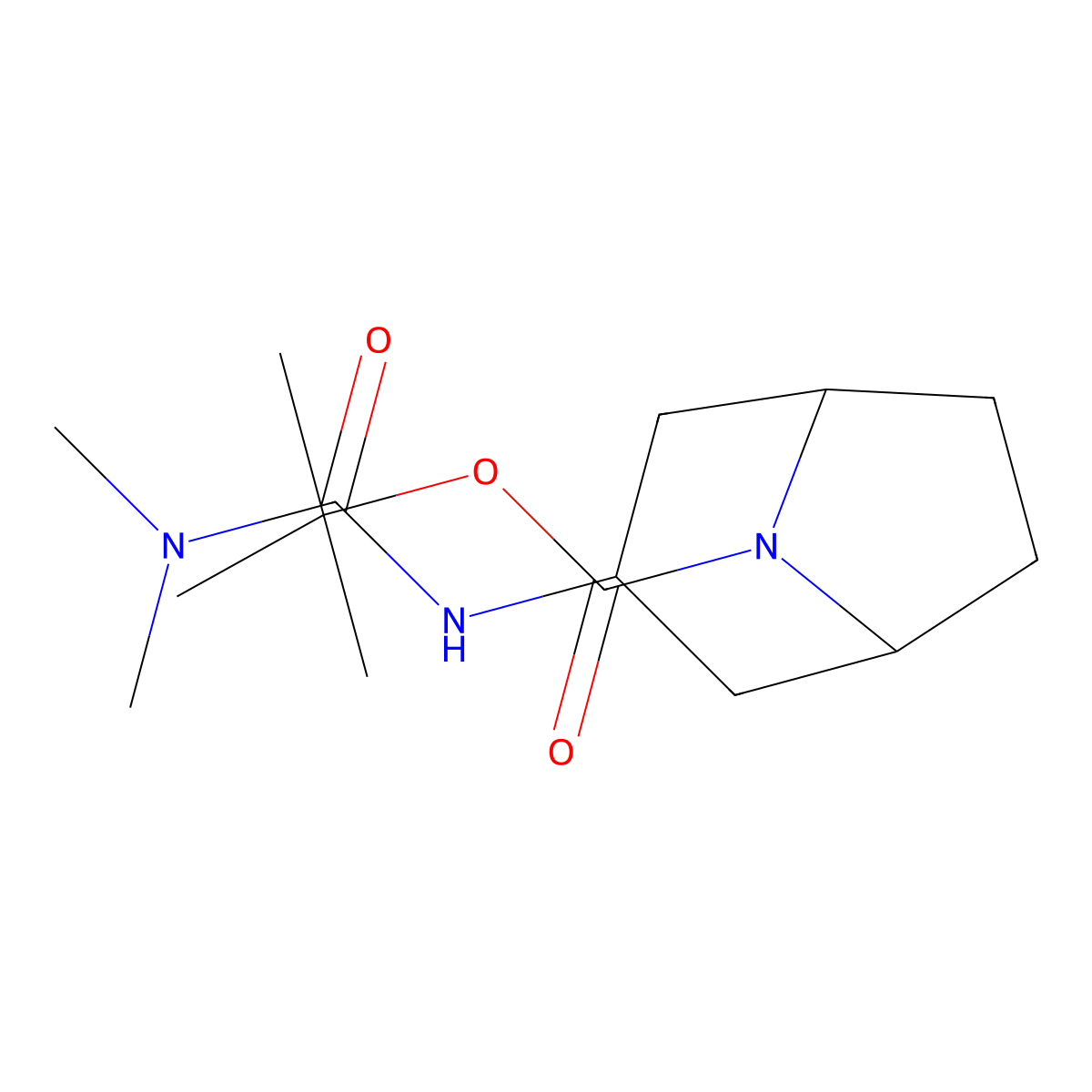 Tert-butyl 3-[(dimethylcarbamoyl)amino]-8-azabicyclo[3.2.1]octane-8-carboxylate molecular structure, CAS 2060063-02-5