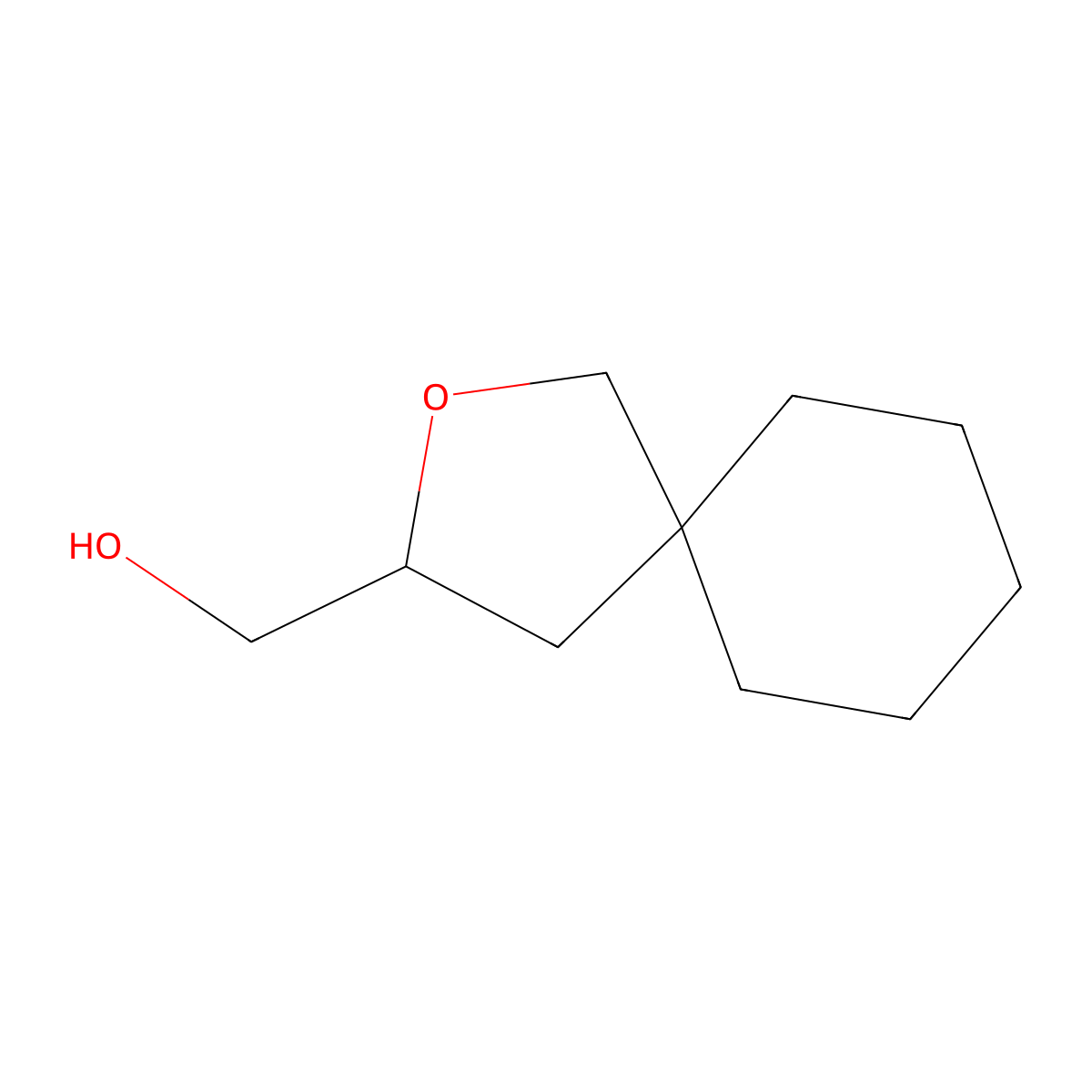 (2-Oxaspiro(4.5)decan-3-yl)methanol molecular structure, CAS 2060063-15-0