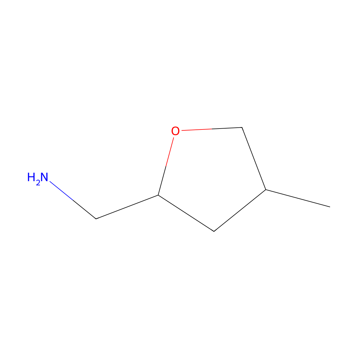 (4-Methyloxolan-2-yl)methanamine molecular structure, CAS 2060063-19-4