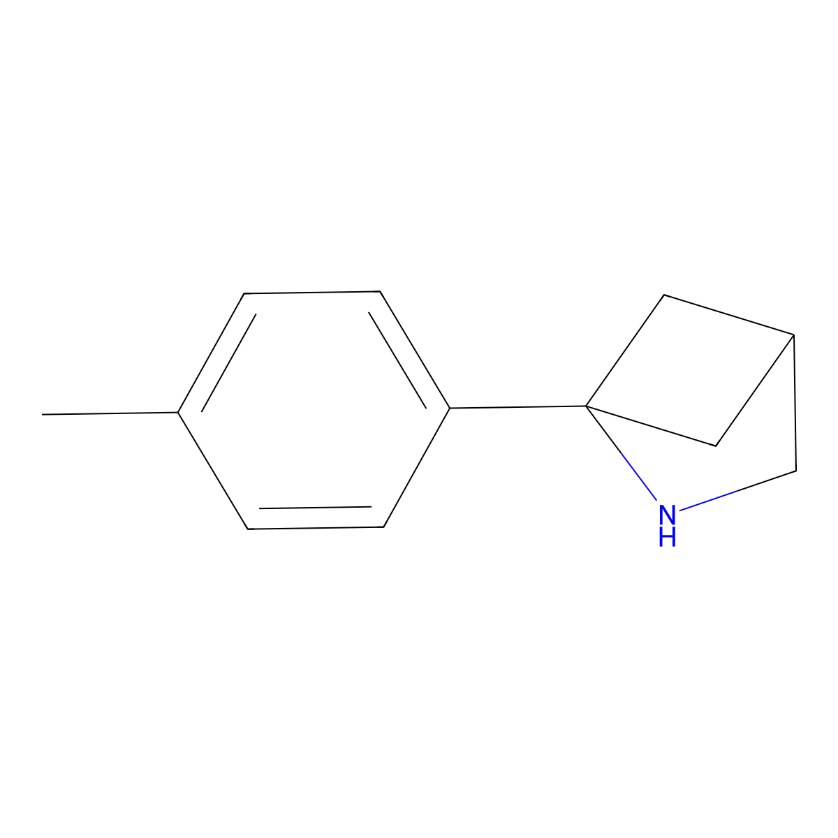 1-(4-Methylphenyl)-2-azabicyclo[2.1.1]hexane molecular structure, CAS 2060063-78-5
