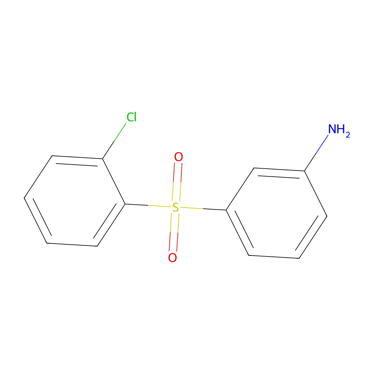 3-(2-Chlorobenzenesulfonyl)aniline molecular structure, CAS 2060063-81-0