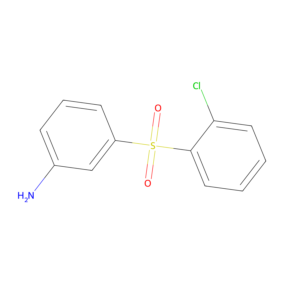 3-(2-Chlorobenzenesulfonyl)aniline molecular structure, CAS 2060063-81-0