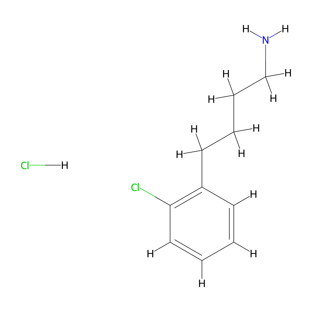 4-(2-Chlorophenyl)butan-1-amine hydrochloride molecular structure, CAS 2060212-36-2