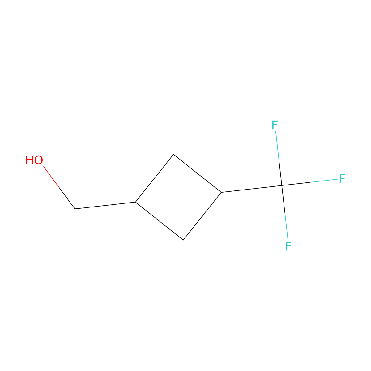 [3-(Trifluoromethyl)cyclobutyl]methanol molecular structure, CAS 2060593-96-4