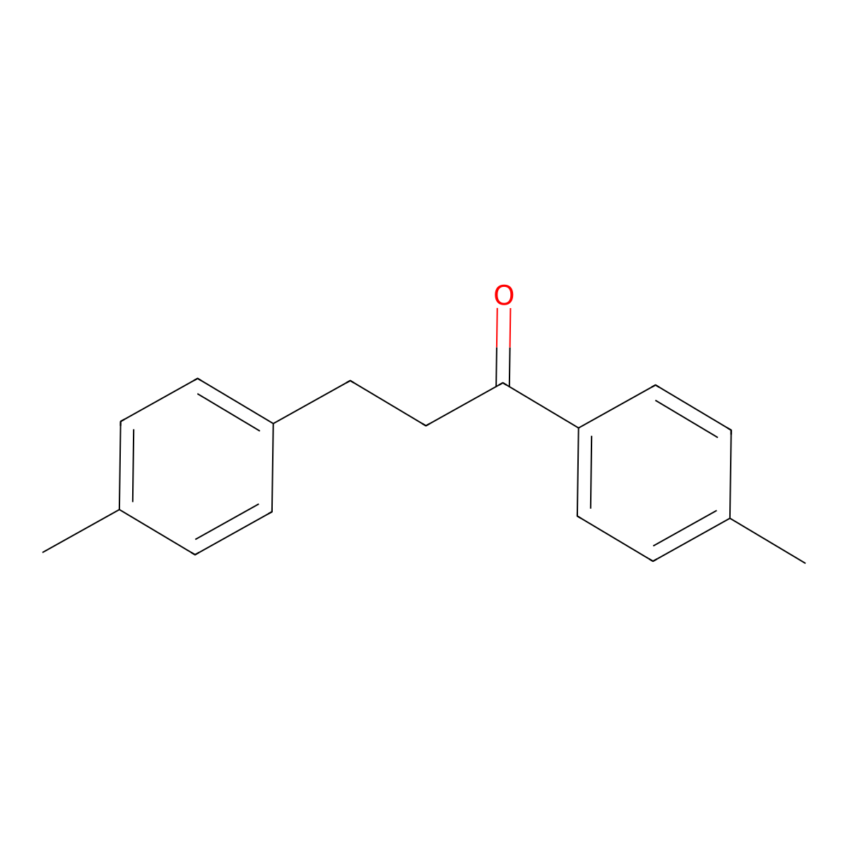 1,3-Bis(4-methylphenyl)propan-1-one molecular structure, CAS 20615-46-7