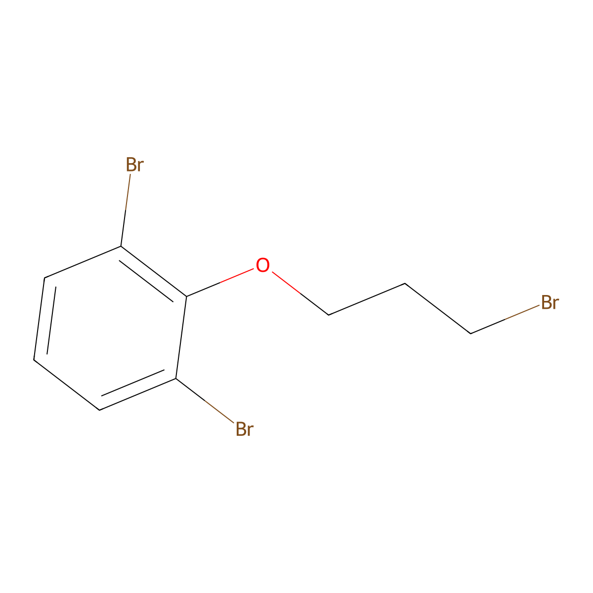 1,3-Dibromo-2-(3-bromopropoxy)benzene molecular structure, CAS 206347-33-3