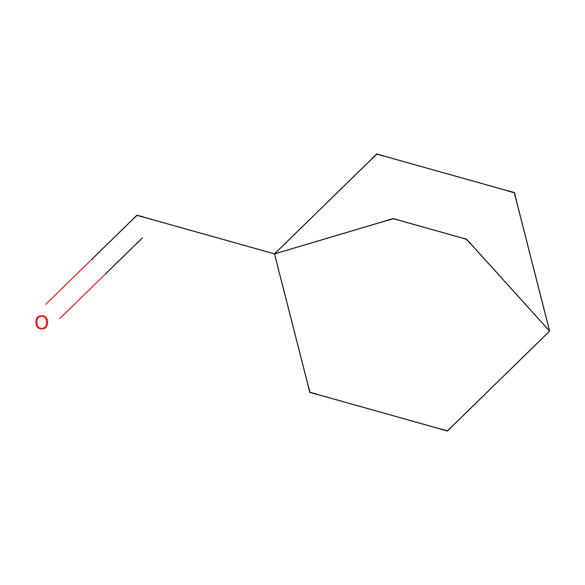 Bicyclo[2.2.2]octane-1-carbaldehyde molecular structure, CAS 2064-05-3