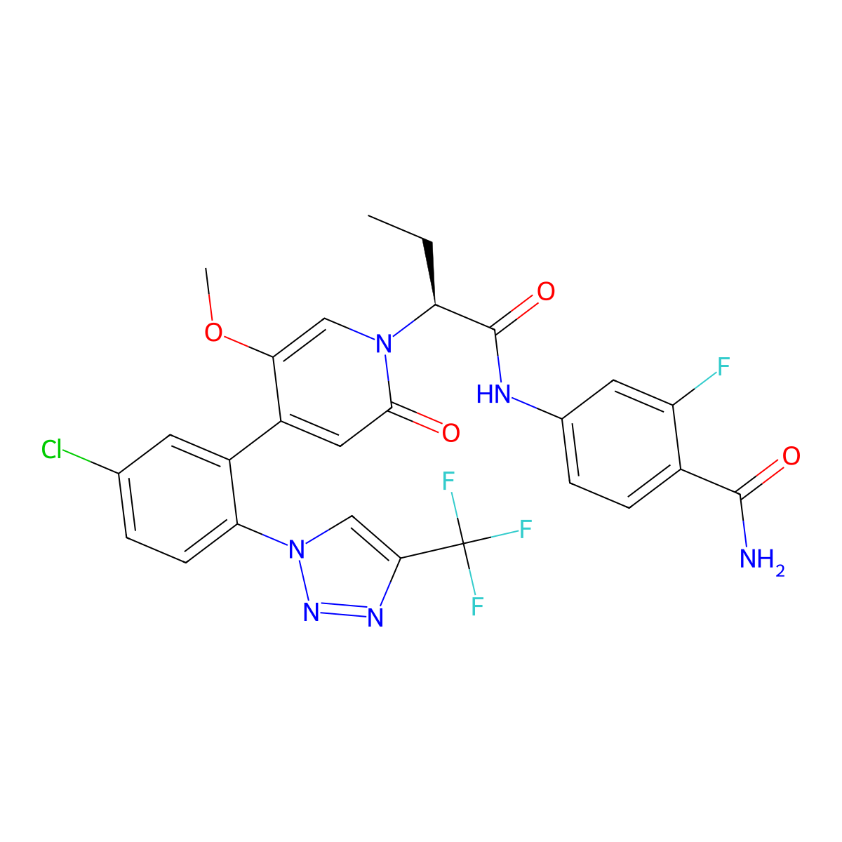 Asundexian molecular structure, CAS 2064121-65-7
