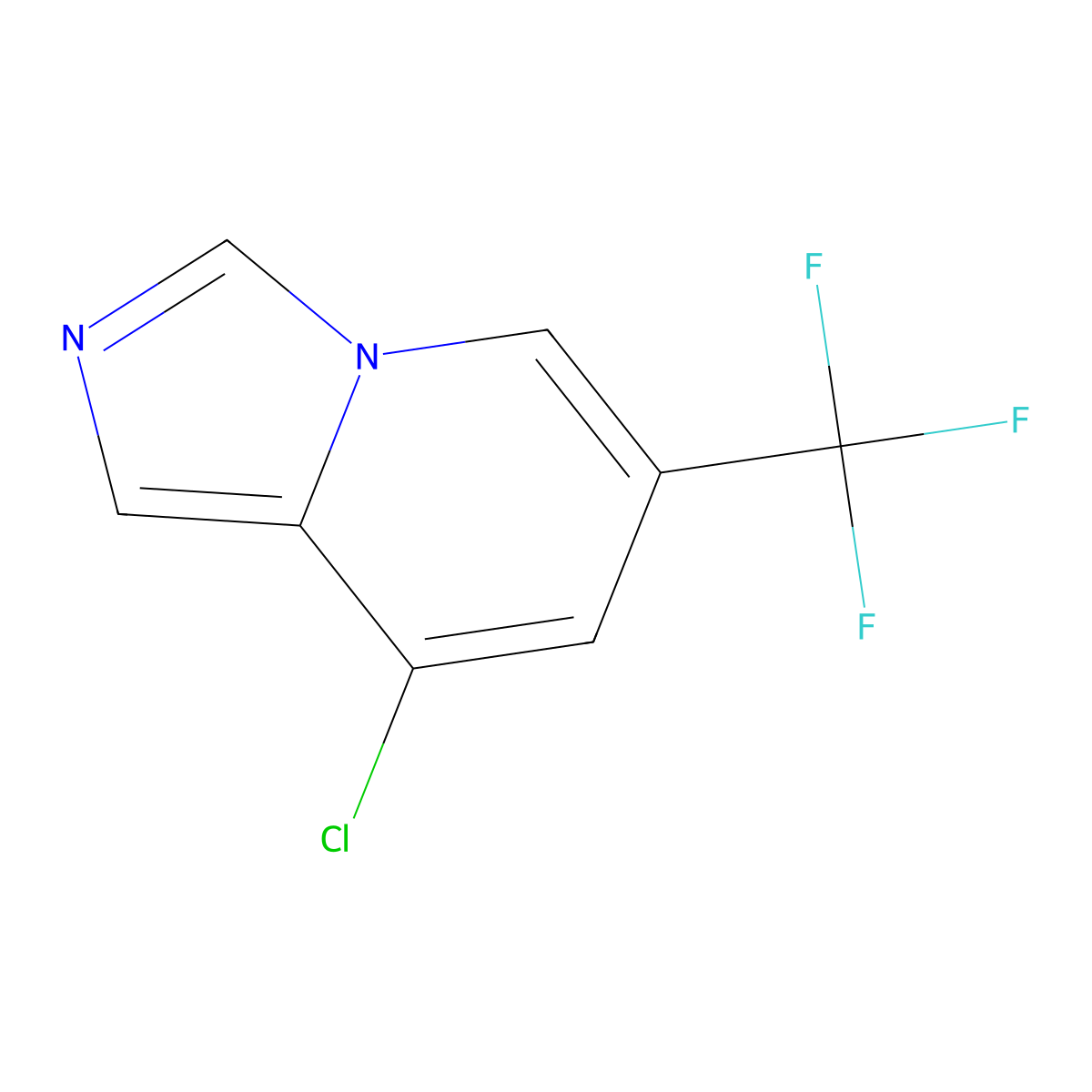 8-Chloro-6-(trifluoromethyl)imidazo[1,5-a]pyridine molecular structure, CAS 2064217-67-8