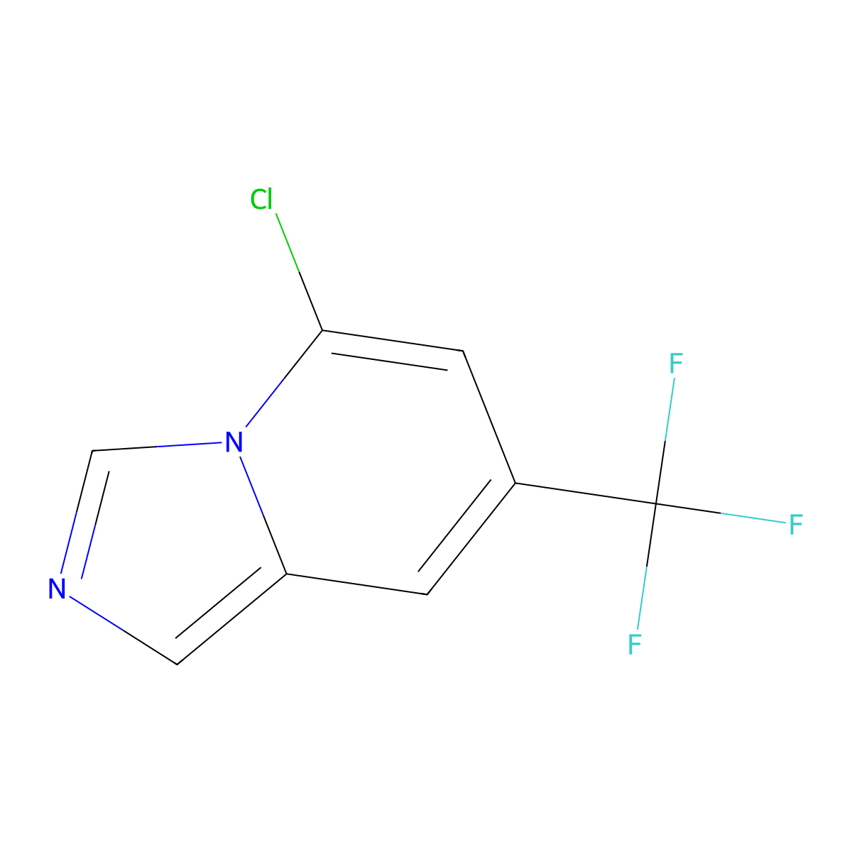 5-Chloro-7-(trifluoromethyl)imidazo[1,5-a]pyridine molecular structure, CAS 2064217-73-6