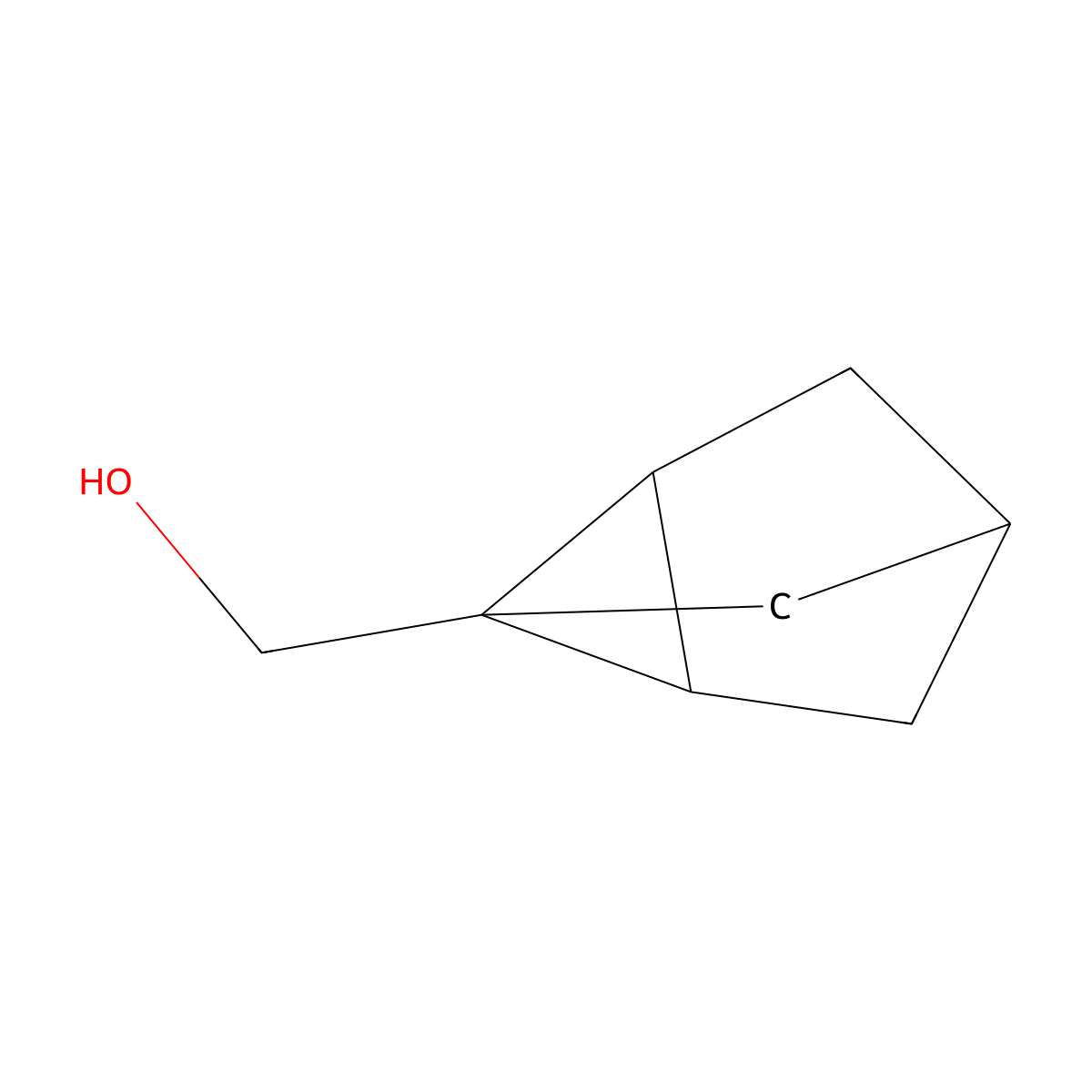 Tricyclo[2.2.1.02,6]heptan-1-ylmethanol molecular structure, CAS 20647-97-6