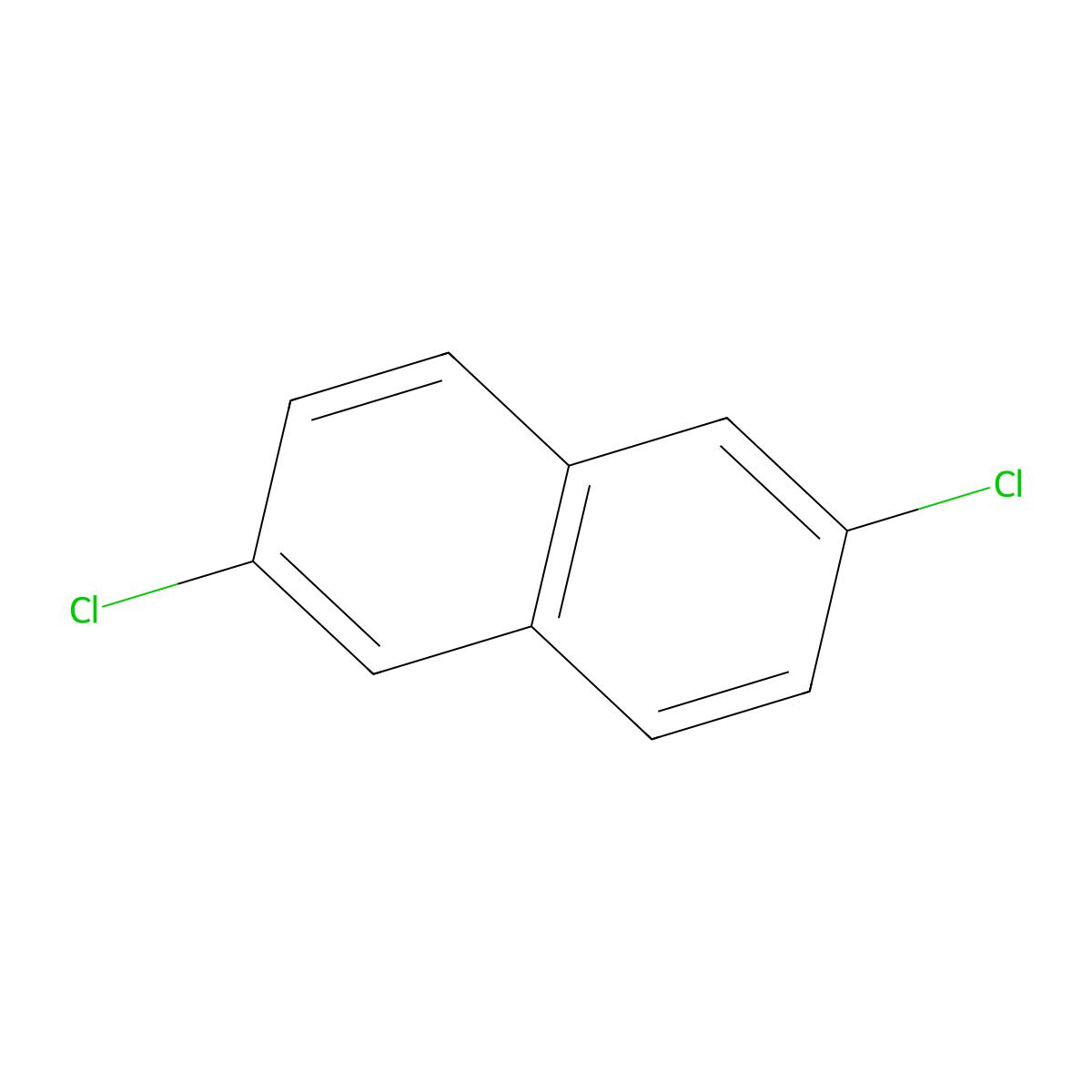 2,6-Dichloronaphthalene molecular structure, CAS 2065-70-5