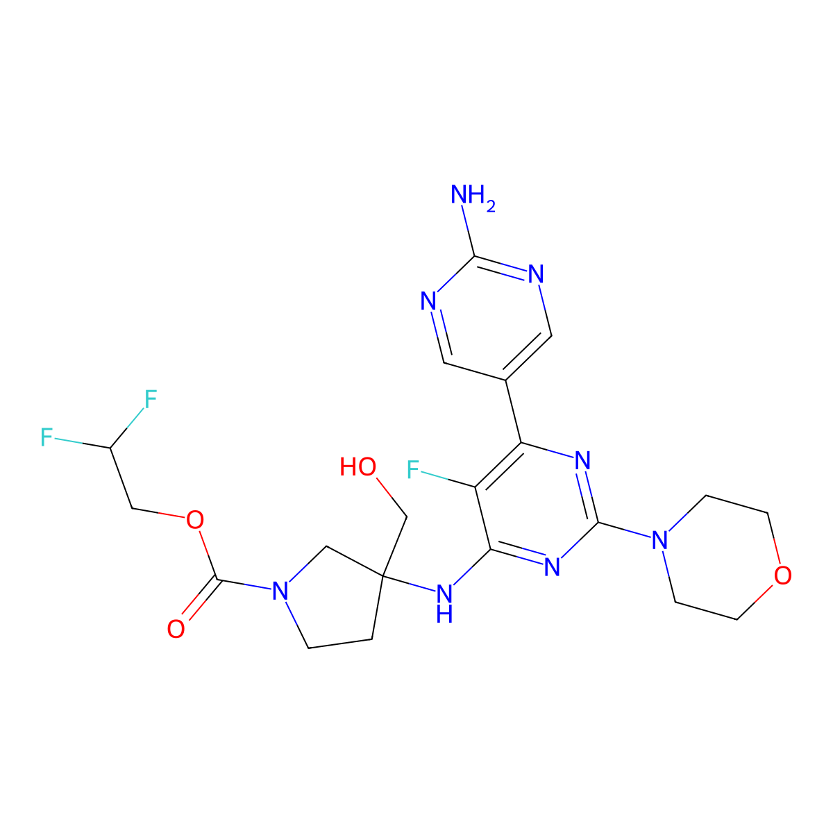 PF-06843195 molecular structure, CAS 2067281-51-8