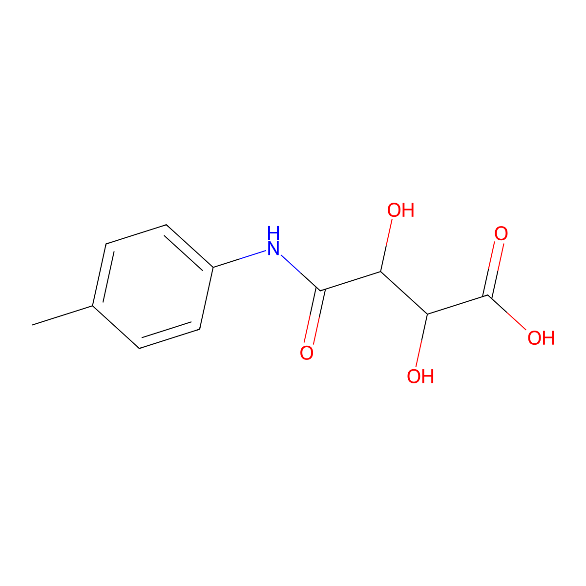 (-)-4'-Methyltartranilic acid molecular structure, CAS 206761-78-6