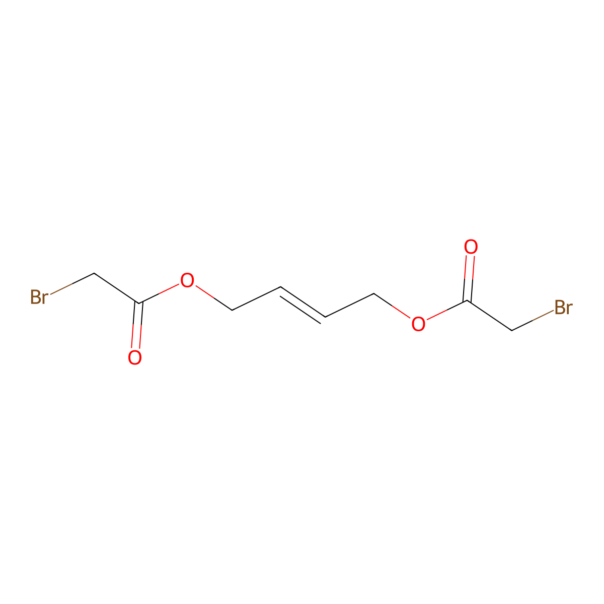 1,4-Bis(bromoacetoxy)-2-butene molecular structure, CAS 20679-58-7