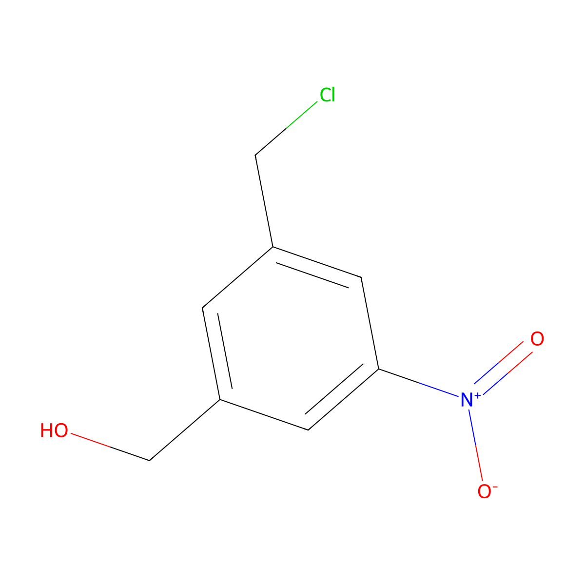 3-(Chloromethyl)-5-nitrobenzyl Alcohol molecular structure, CAS 2069250-63-9