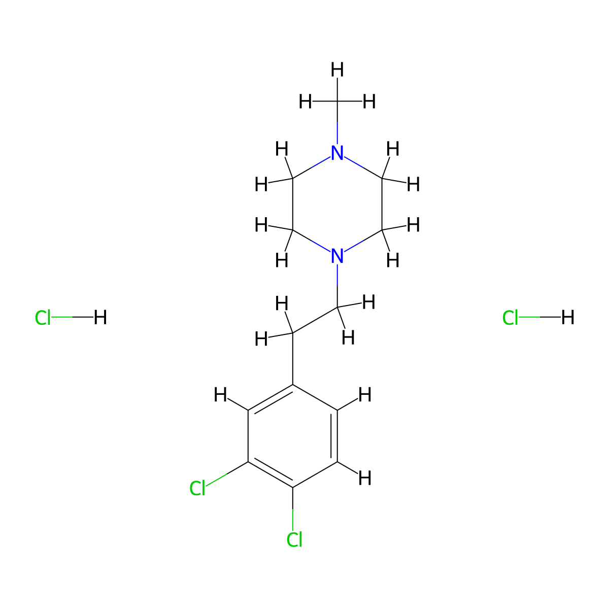 BD 1063 Dihydrochloride molecular structure, CAS 206996-13-6