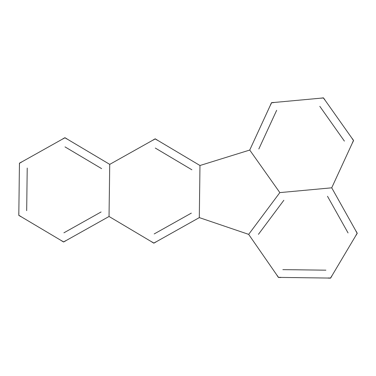 Benzo(K)Fluoranthene molecular structure, CAS 207-08-9