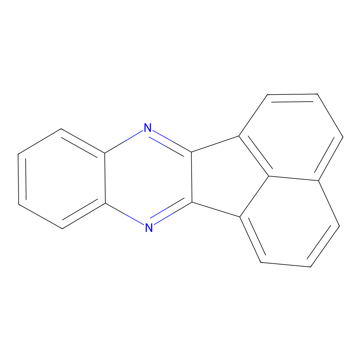 Acenaphtho[1,2-b]quinoxaline molecular structure, CAS 207-11-4