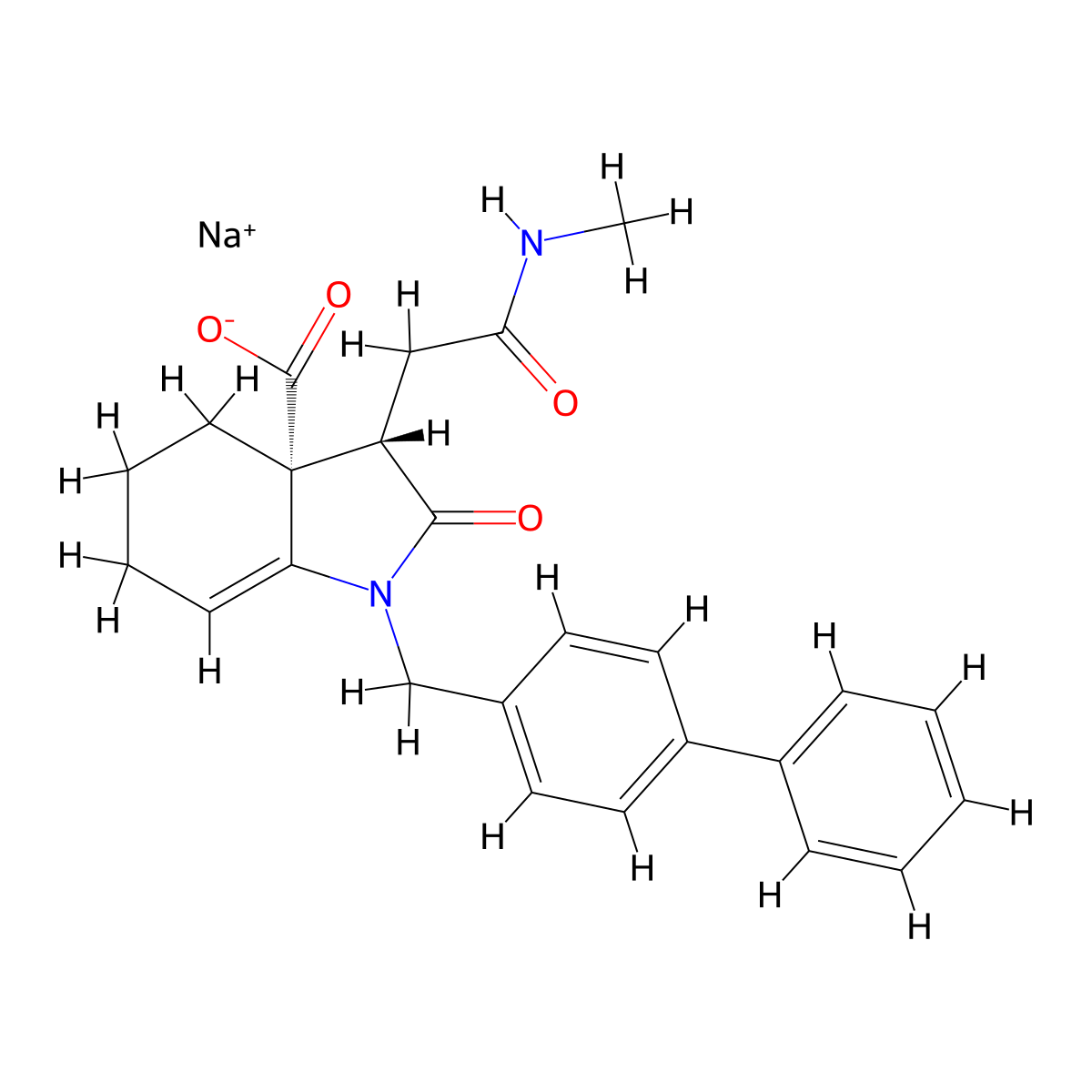 Fumarate hydratase-IN-2 sodium salt molecular structure, CAS 2070009-45-7