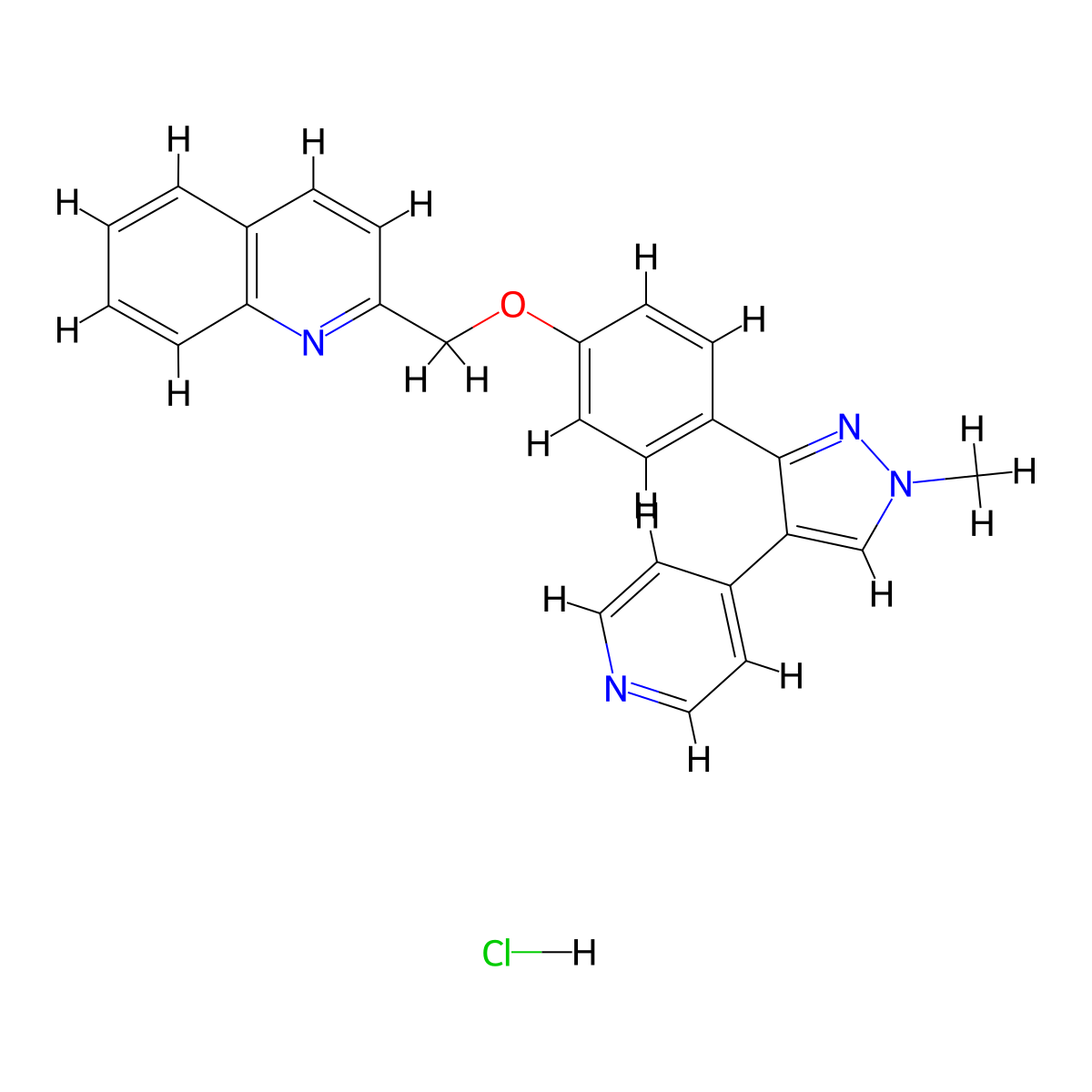 Mardepodect hydrochloride molecular structure, CAS 2070014-78-5