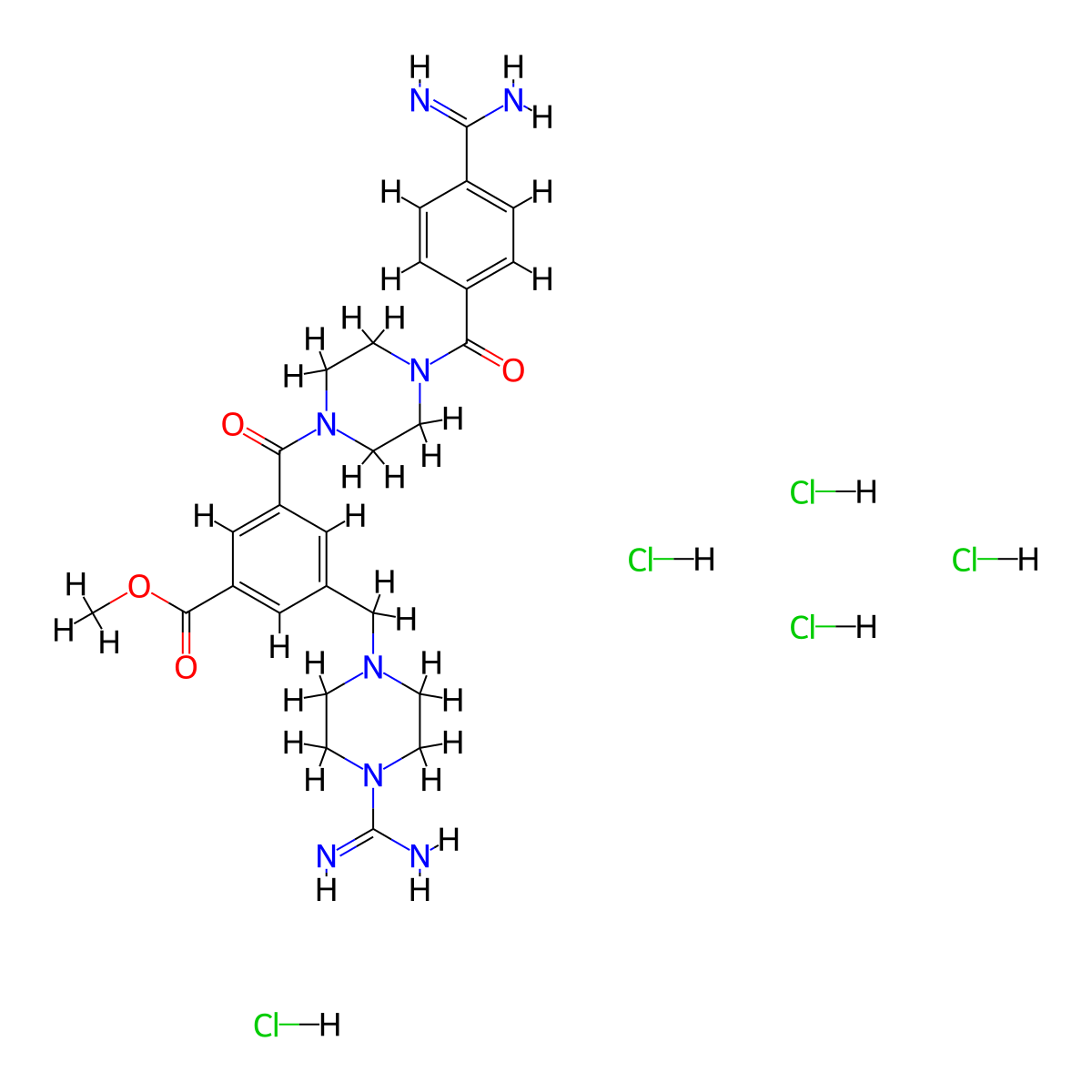 CBB1007 (hydrochloride) molecular structure, CAS 2070014-96-7