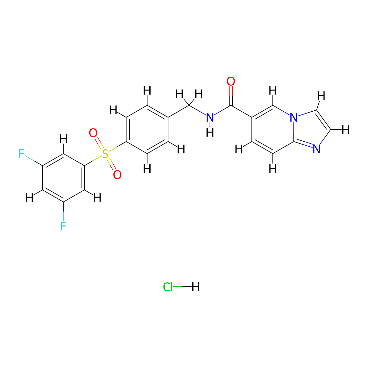 GNE-617 (hydrochloride) molecular structure, CAS 2070014-99-0