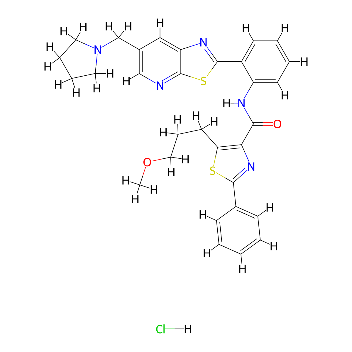 SRT3025 HCl molecular structure, CAS 2070015-26-6