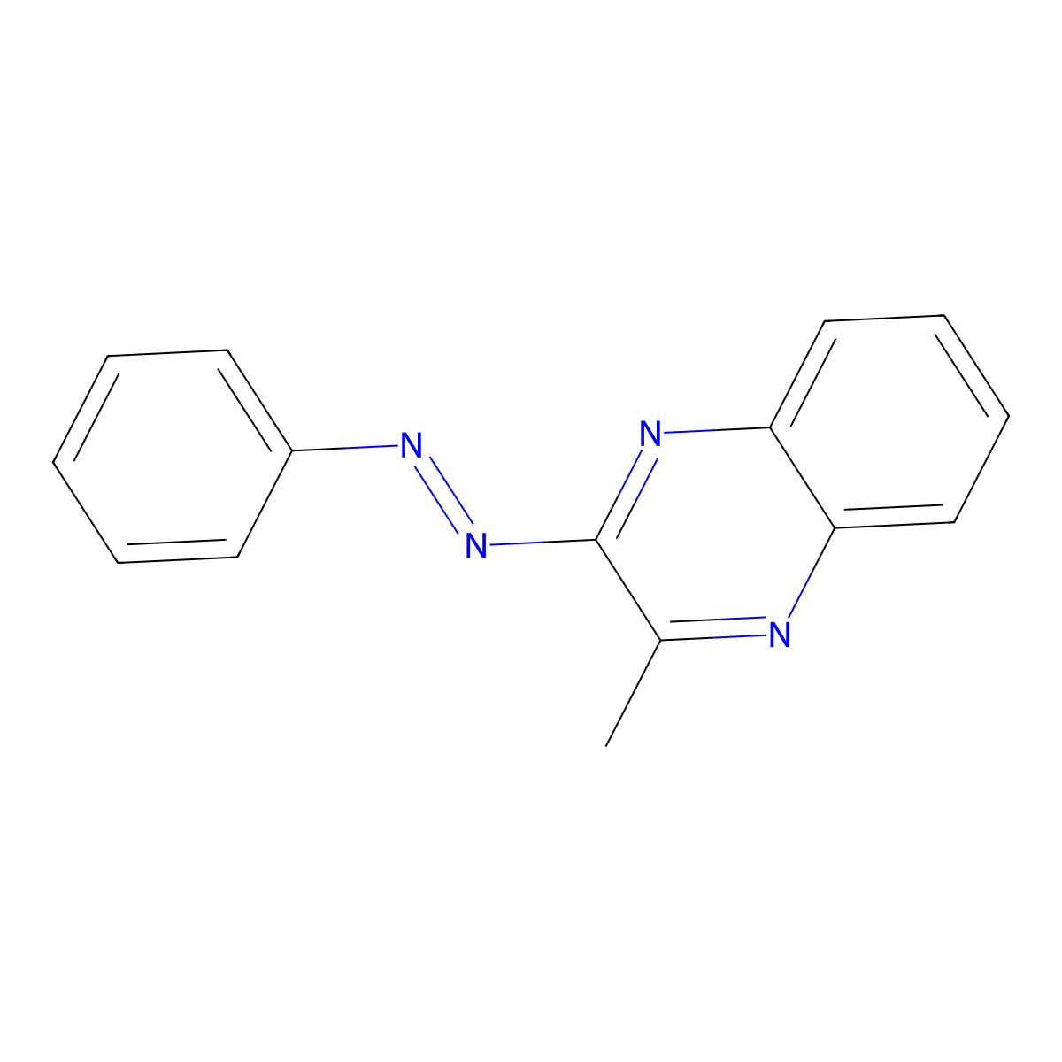 (3-Methylquinoxalin-2-yl)-phenyldiazene molecular structure, CAS 2070018-27-6