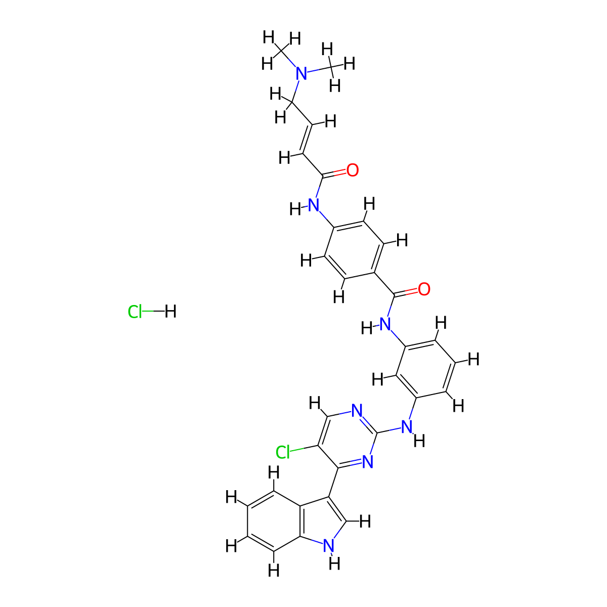 THZ1 Hydrochloride molecular structure, CAS 2070018-35-6