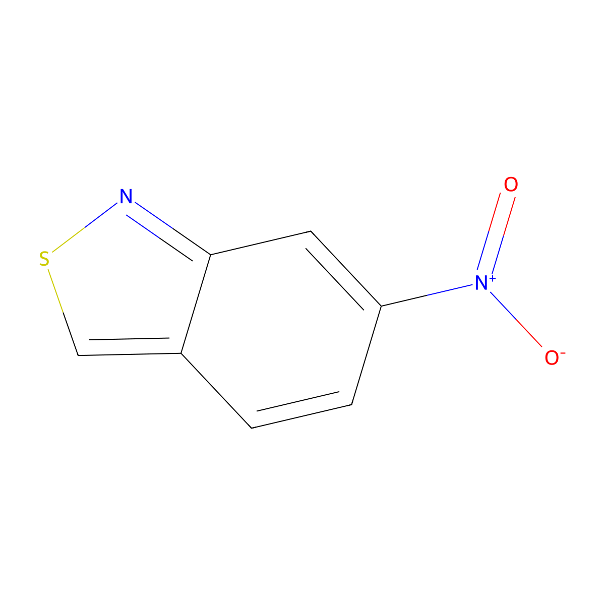6-Nitrobenzo[c]isothiazole molecular structure, CAS 20712-11-2