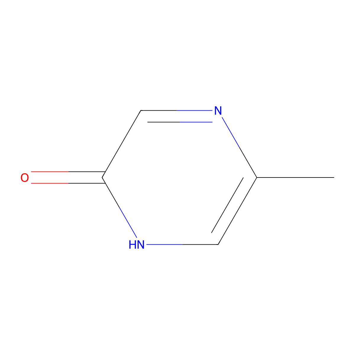 2-Hydroxy-5-methylpyrazine molecular structure, CAS 20721-17-9