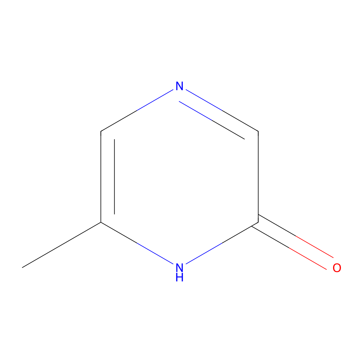 6-Methylpyrazin-2-ol molecular structure, CAS 20721-18-0