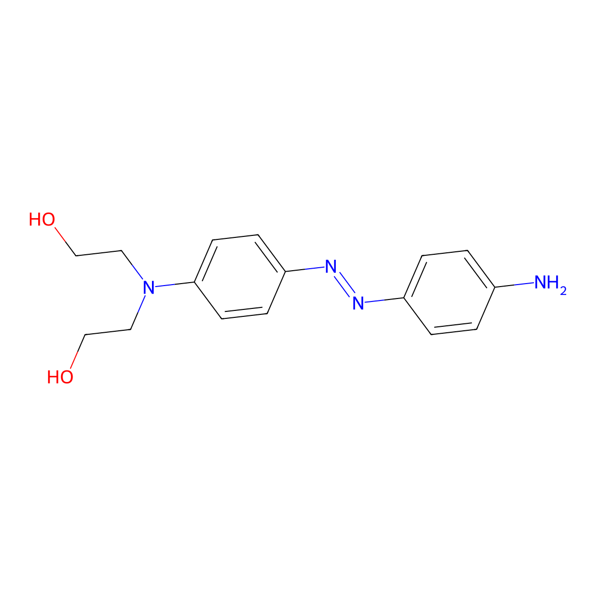 Disperse Black 9 molecular structure, CAS 20721-50-0
