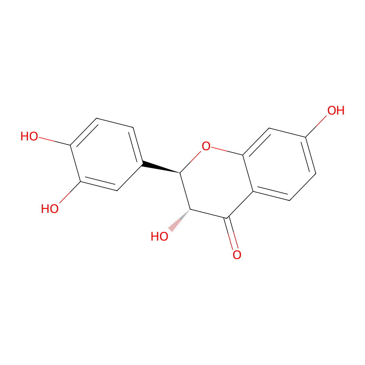 Fustin molecular structure, CAS 20725-03-5
