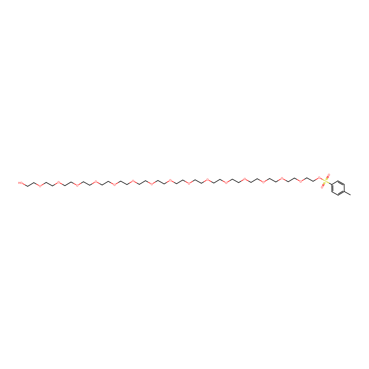 Tos-PEG16-OH molecular structure, CAS 2072848-51-0