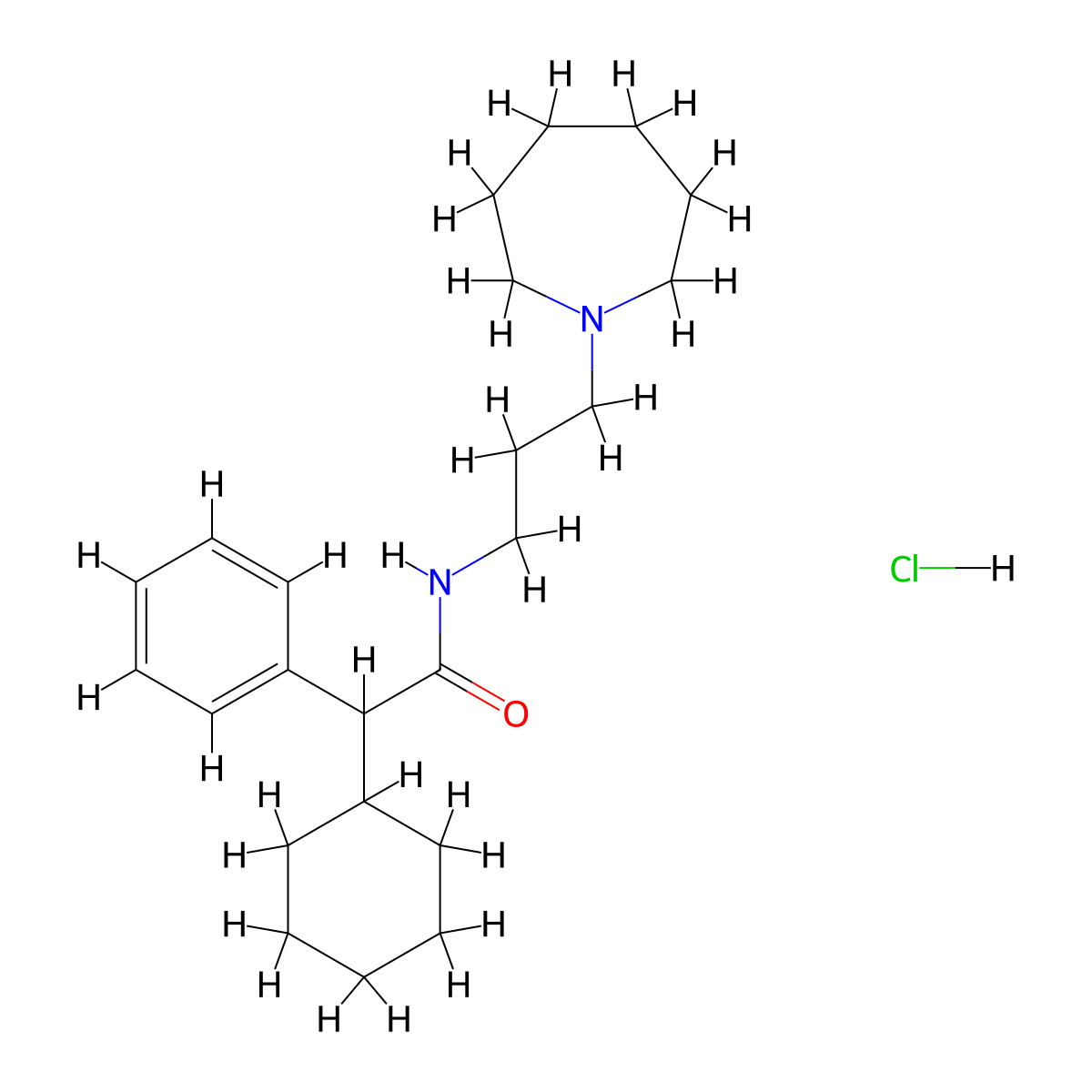 MR 16728 Hydrochloride molecular structure, CAS 207403-36-9