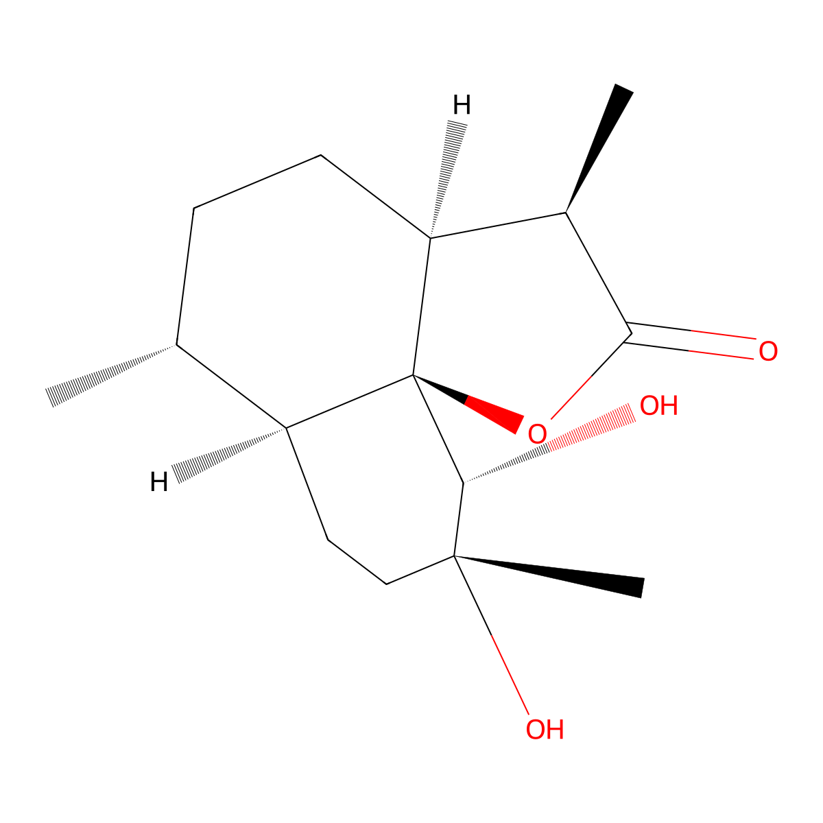 Arteannuin M molecular structure, CAS 207446-90-0