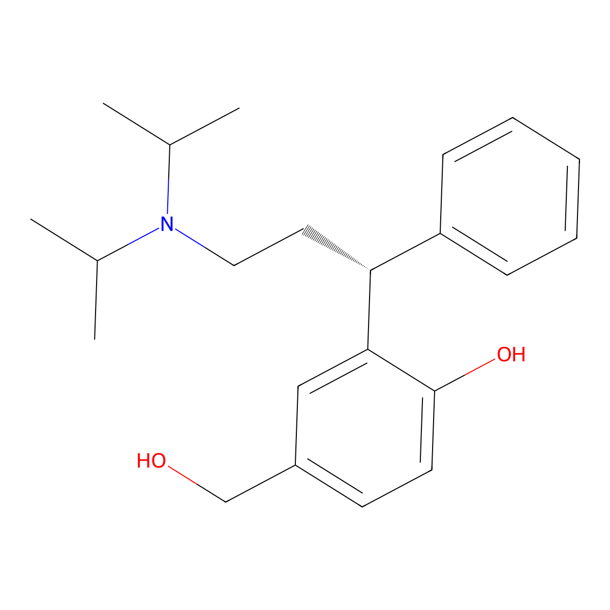 Desfesoterodine molecular structure, CAS 207679-81-0