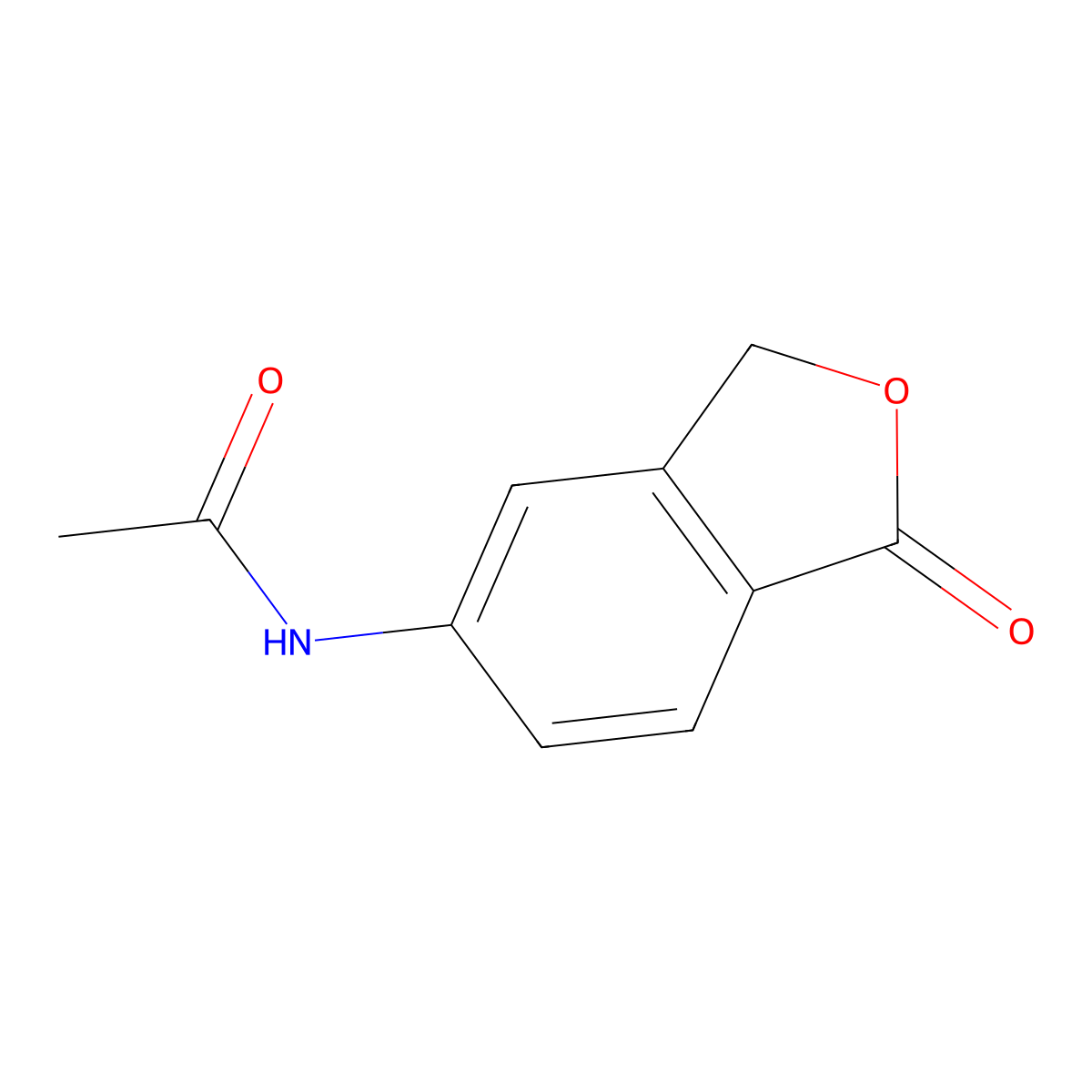 5-Acetamido-phthalide molecular structure, CAS 207683-94-1