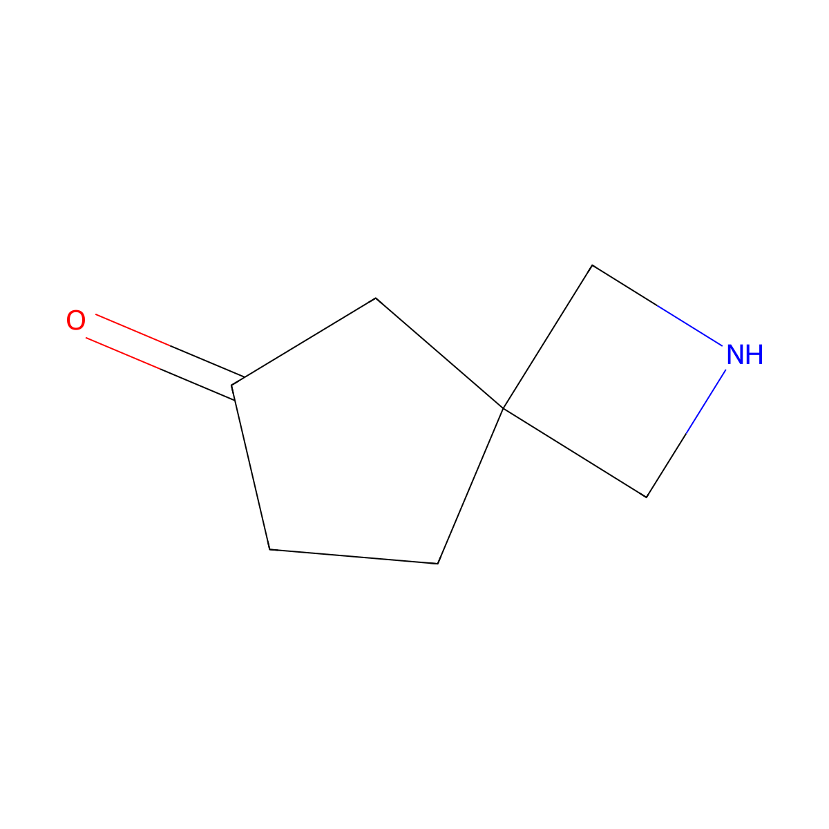 2-Azaspiro[3.4]octan-6-one molecular structure, CAS 2077964-92-0
