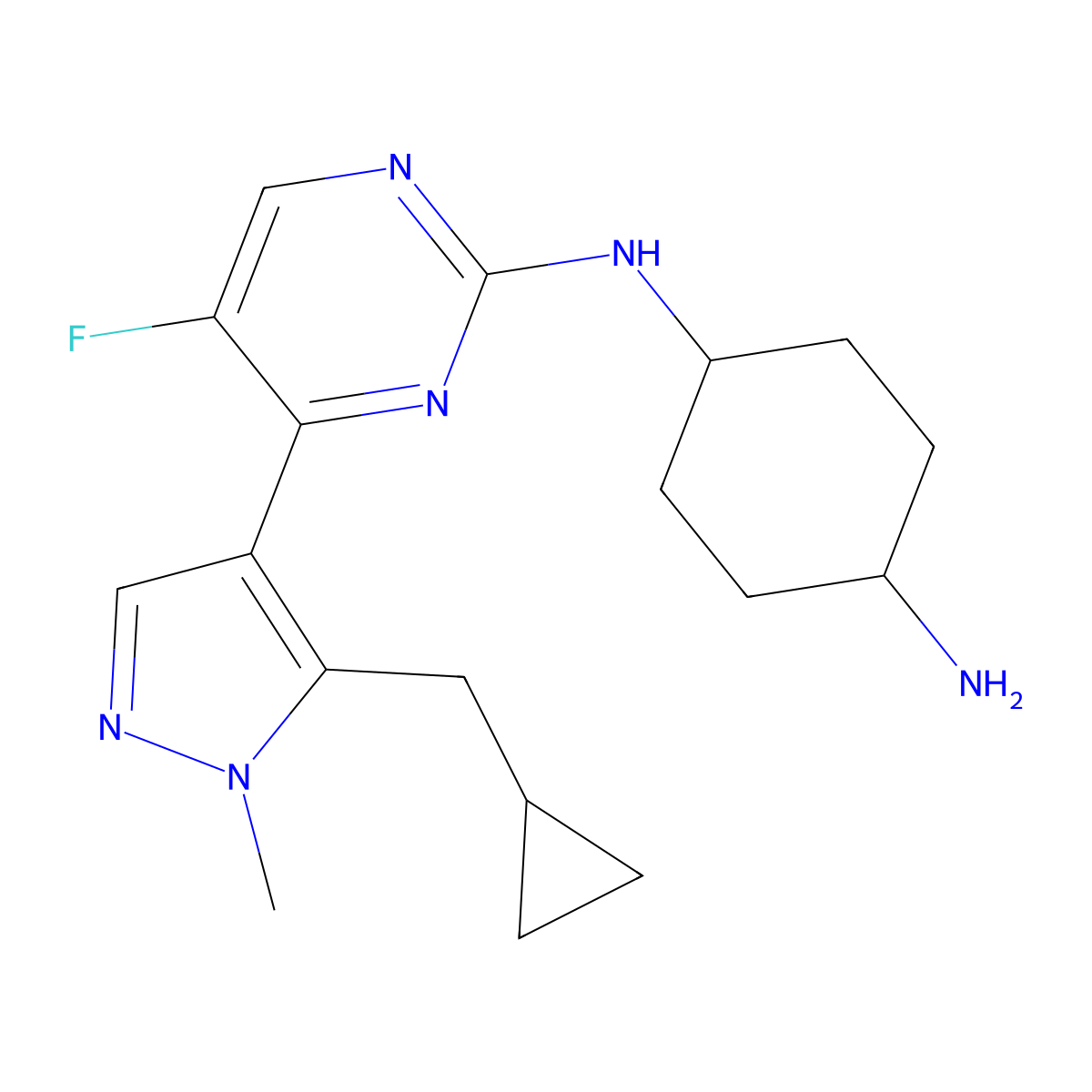 Casein Kinase inhibitor A86 molecular structure, CAS 2079069-01-3