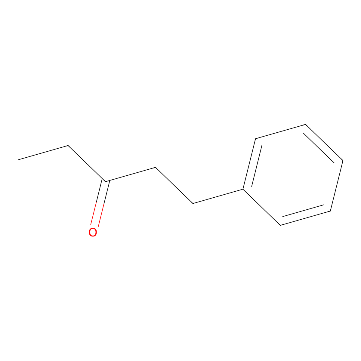 1-Phenylpentan-3-one molecular structure, CAS 20795-51-1
