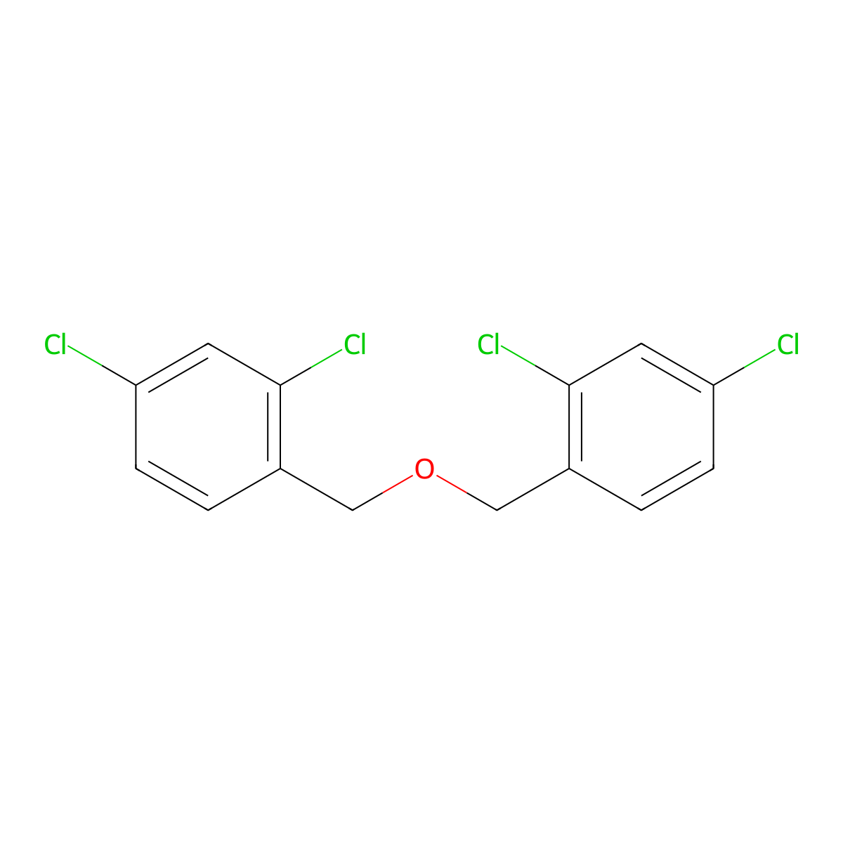 2,4-Dichloro-1-(((2,4-dichlorophenyl)methoxy)methyl)benzene molecular structure, CAS 207974-13-8