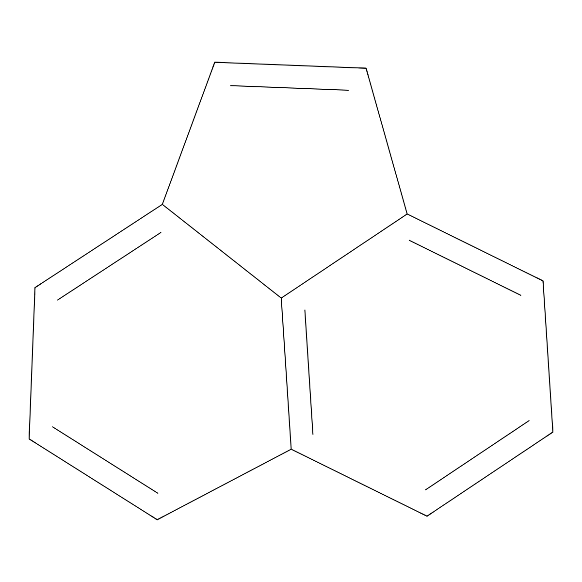 Acenaphthylene molecular structure, CAS 208-96-8